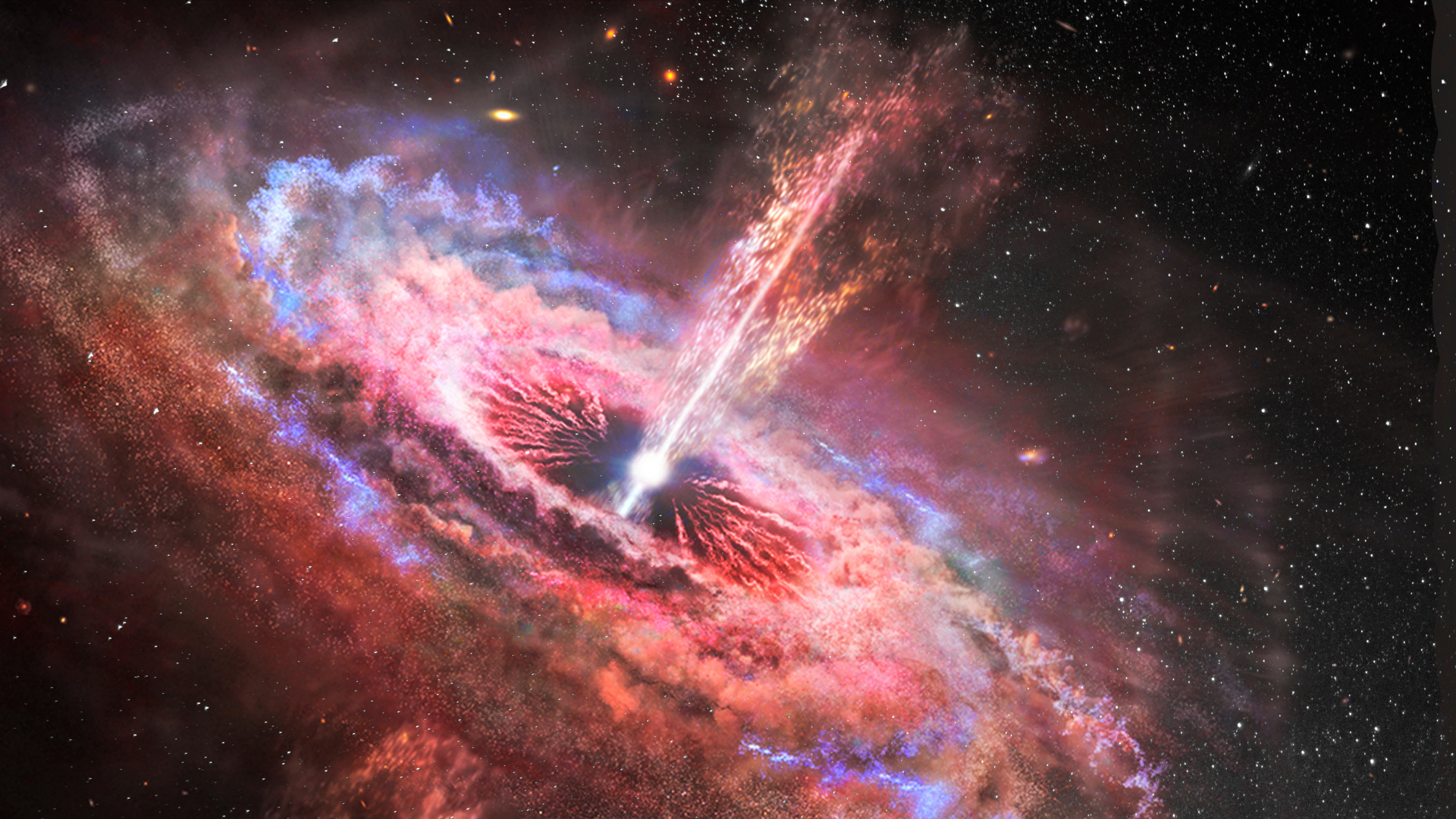 Image of a black hole