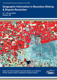 IBRU Workshop Flyer Geographic Information Cover