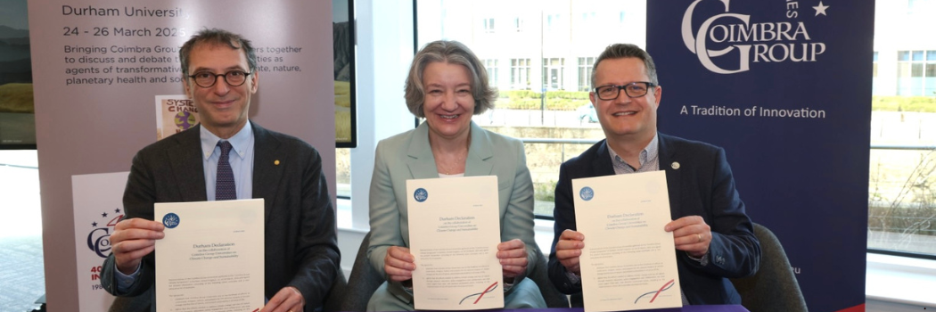 Coimbra Group members holding the Declaration