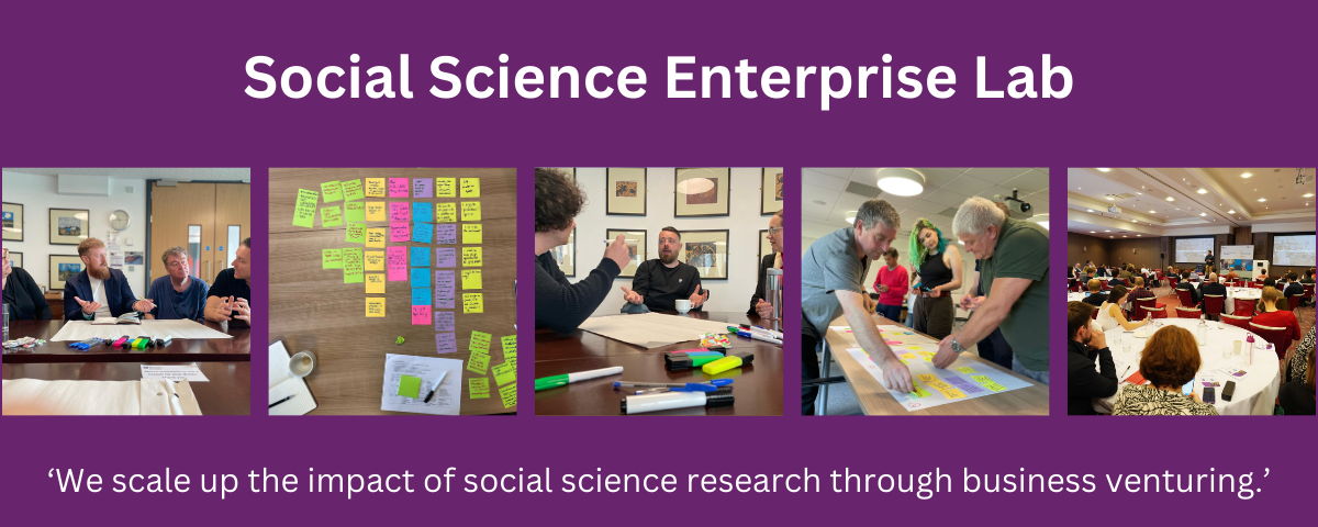 Social Science Enterprise Lab Photo Collage