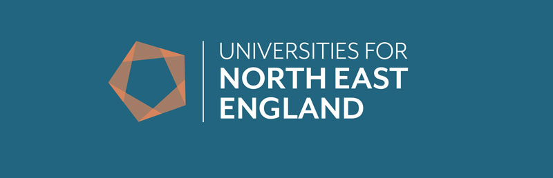 Universities for North East England logo