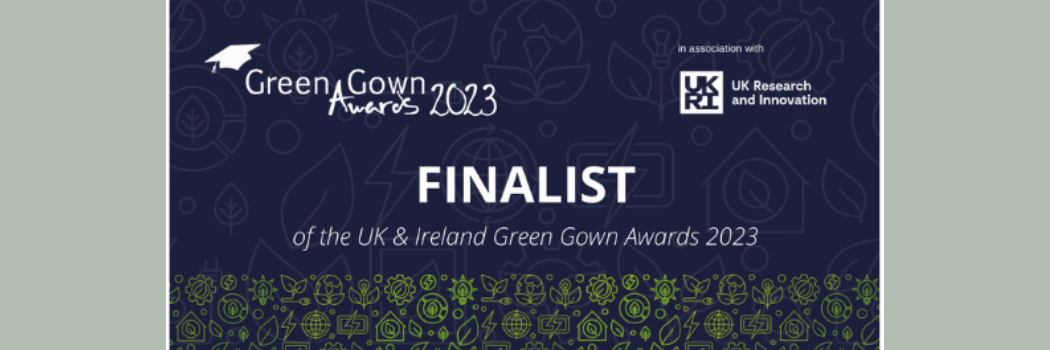 Green Gown Awards Finalist promotion