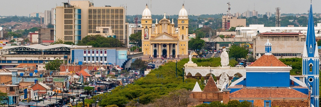 An image of Maracaibo in northwestern Venezuela