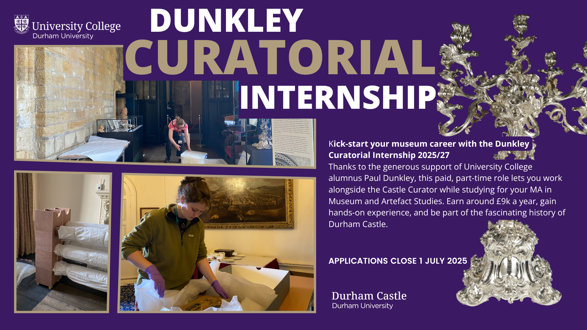 Poster for internship