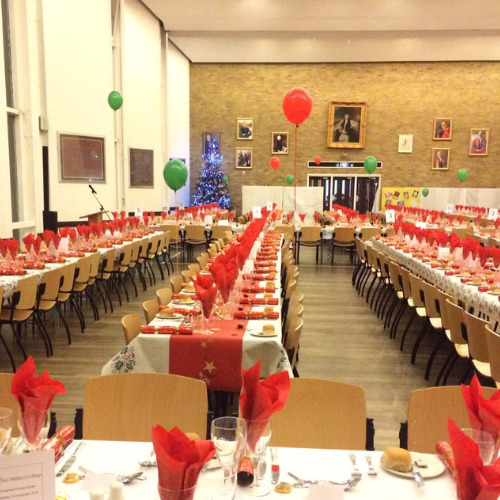 VM setting for a formal dinner