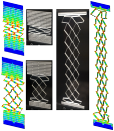 kirigami-based energy-dissipating devices