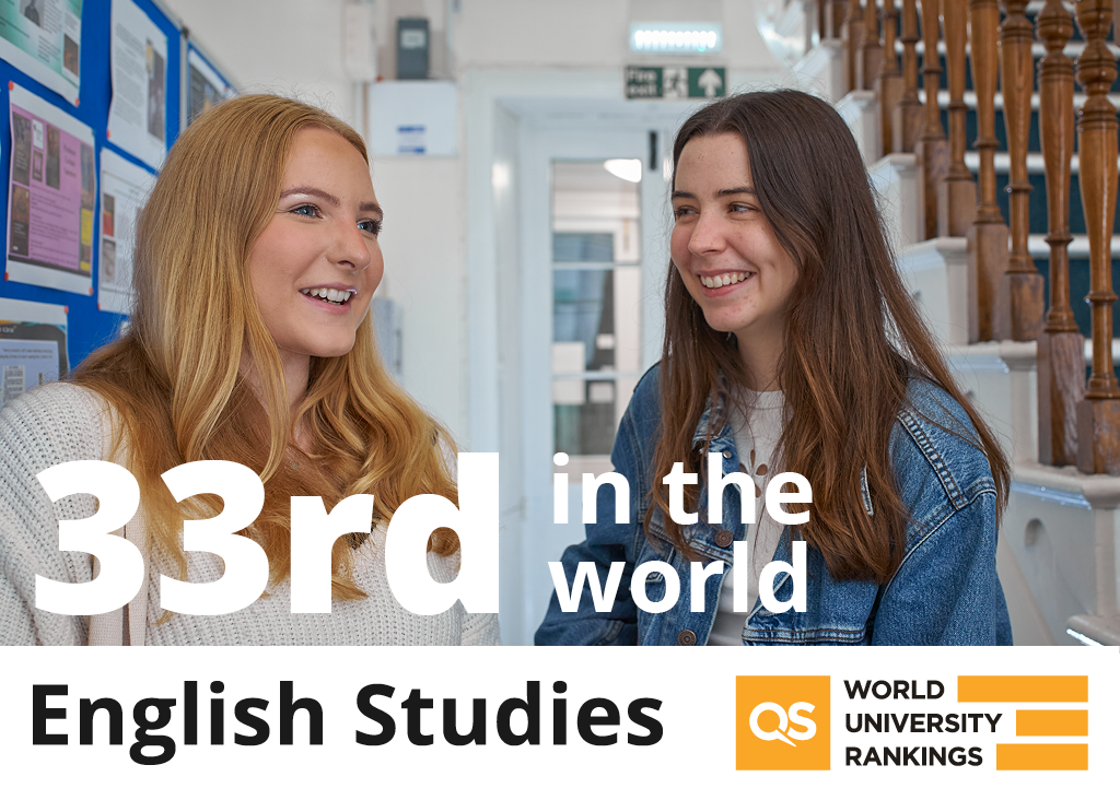 33rd in the World QS World Subject Rankings 2025 English Studies