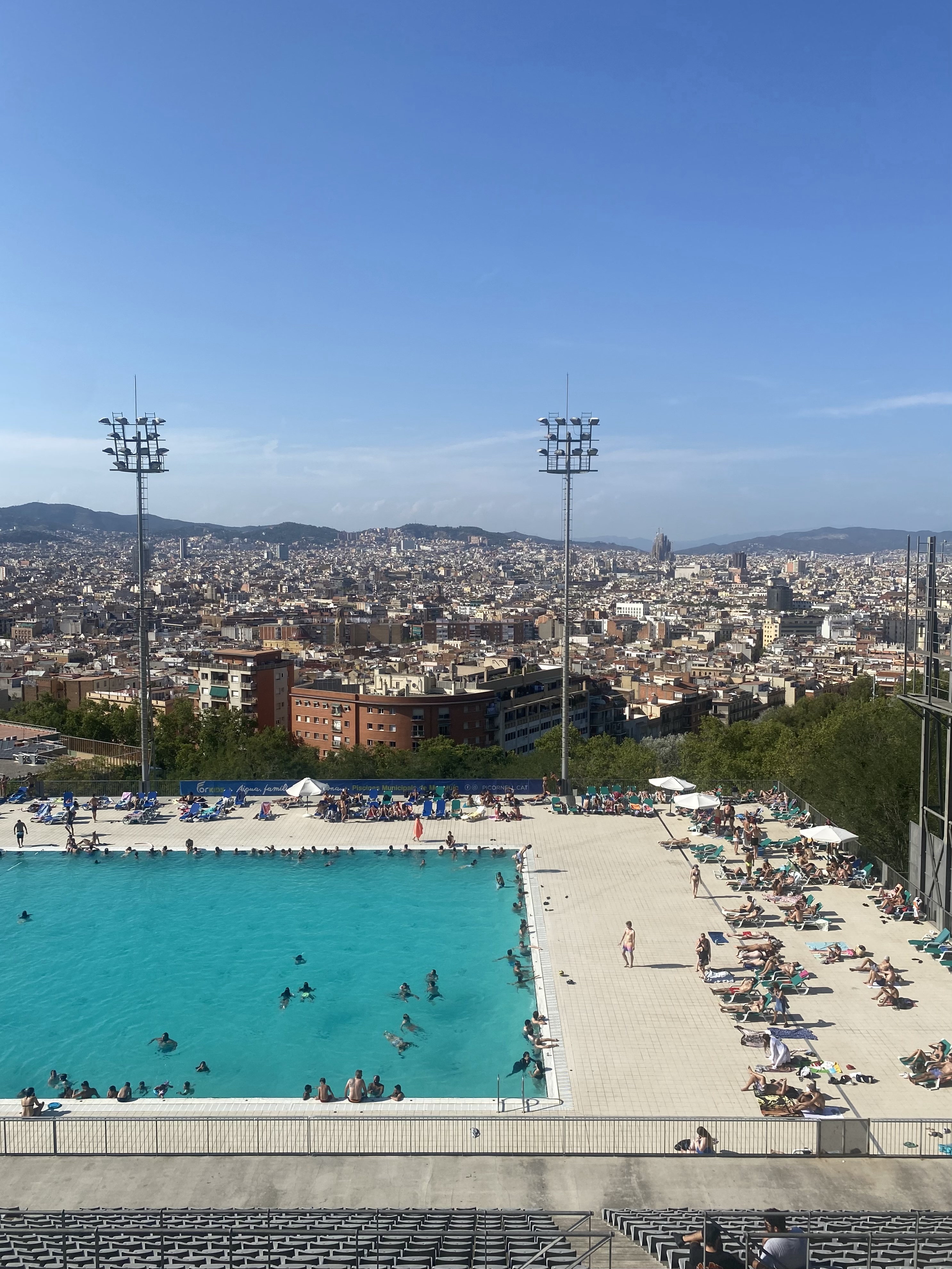 Swimming pool, Barcelona