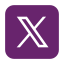 Stylised X logo in purple