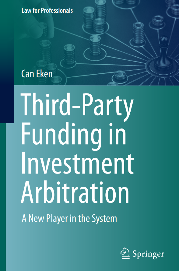 CE Third Party Funding In Investment Arbitration Book Cover