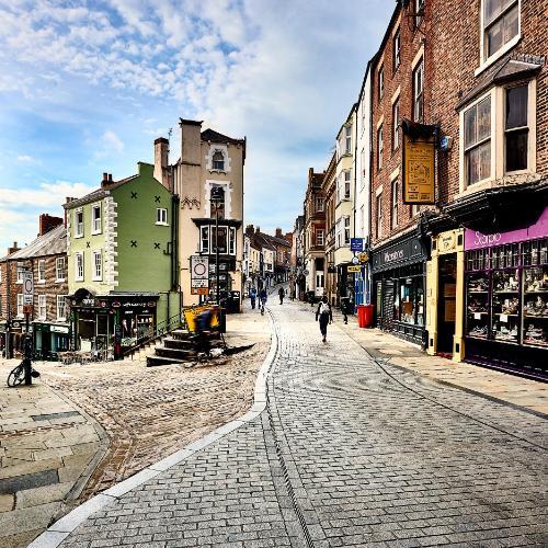 Saddler Street in Durham City Centre