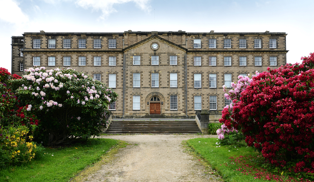 Front entrance of Ushaw College