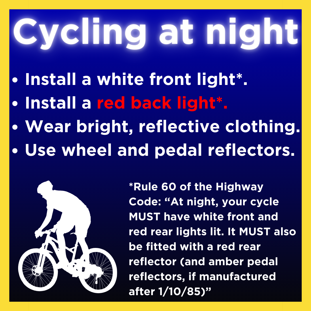 Be safe, be seen 2024