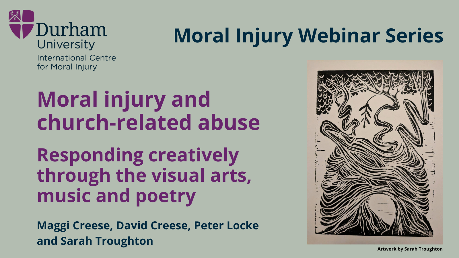 Moral injury and church-related abuse: Responding creatively through the visual arts, music and poetry