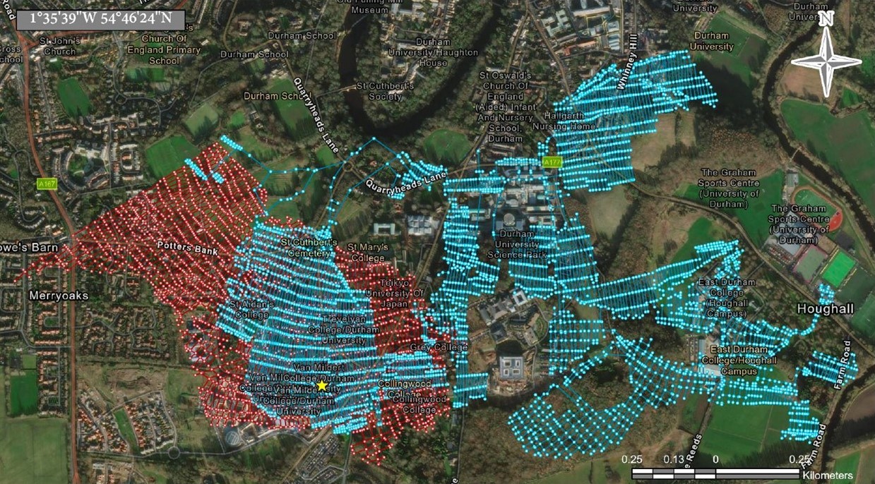 Disused mine workings beneath Durham University Campus