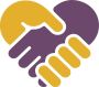 2 hands one purple and one yellow holding each other with text National Network For the Education of Care Leavers